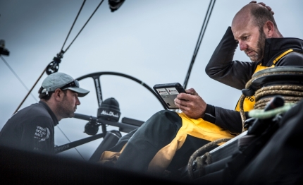 volvo ocean race giocare in difesa in attacco
