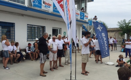 trofeo optimist italia kinder sport adriatico garda in evidenza nella prima giornata