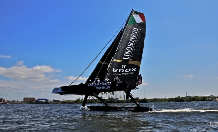 extreme 40 lino sonego team italia la fortuna non di casa