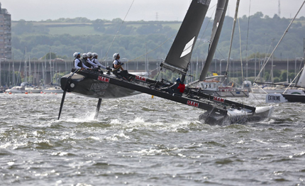 extreme 40 finalmente una buona giornata per team italia