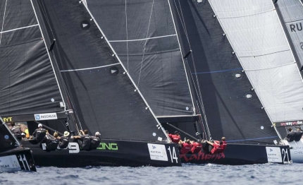 gran finale dell audi rc44 porto cervo cup