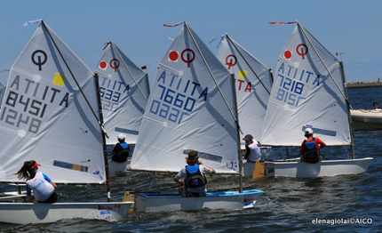 cesenatico team vela si aggiudica il trofeo raul gardini team race optimist
