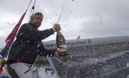 solitaire du figaro penalizzazione per macaire vittoria yann elies