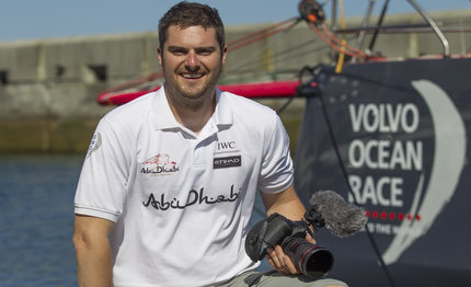 volvo ocean race matt knighton il miglior onboard reporter