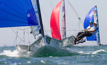 europei 49er 3a giornata di regate