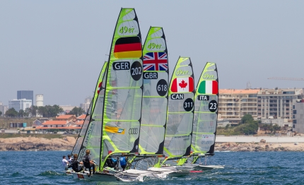nacra 17 meteo protagonista tra aarhus porto
