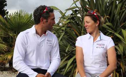 sam davies tanguy de lamotte insieme alla transat jacques vabre