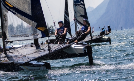 red bull foiling generation domani le finali della tappa italiana