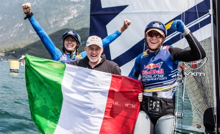 red bull foiling generation conclusa la tappa italiana