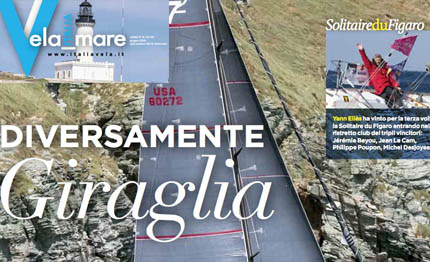 giraglia solitaire vor gavitello loro piana perini navi otam nel nuovo numero di italiavela