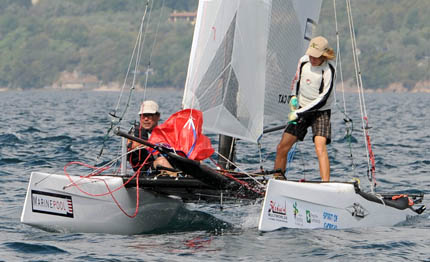 gargnano nei wild cat sempre il testa la leggenda olimpica mitch booth