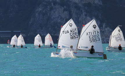 anche gli emirati arabi alla ora cup ora optimist al circolo vela arco