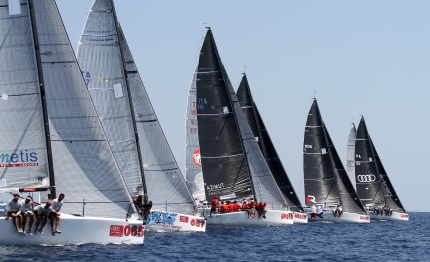 audi tron sailing series trapani in palio tre titoli la corona di king of salt