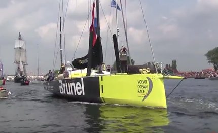 video italiavela da amsterdam le spettacolari immagini della sail in parade