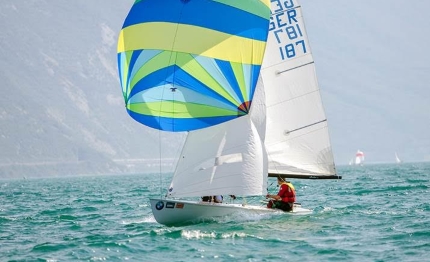 sul garda trentino di torbole il festival dei monotipi europei