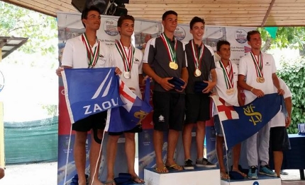 campionati nazionali giovanili classi in doppio la premiazione