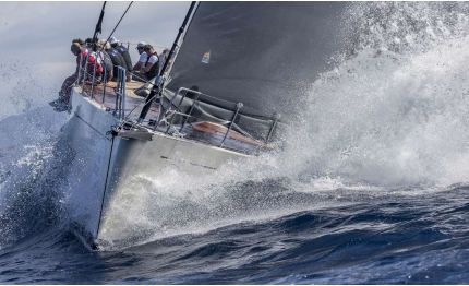 eolo anima la seconda giornata della maxi yacht rolex cup