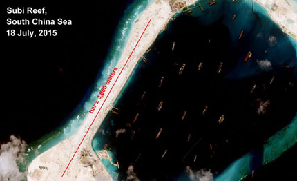 cina basi militari aeroporti alle isole spratly