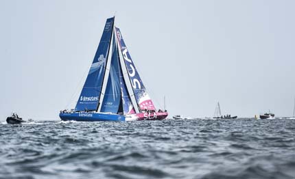 la volvo ocean race al salone nautico di genova
