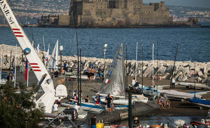napoli parte il cico campionato italiano classi olimpiche