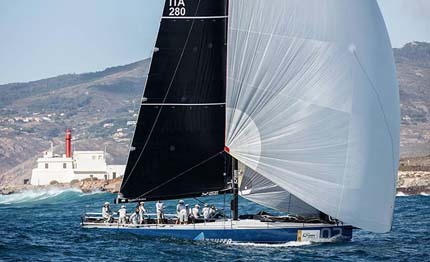 cascais tp52 due ottimi secondi posti per azzurra