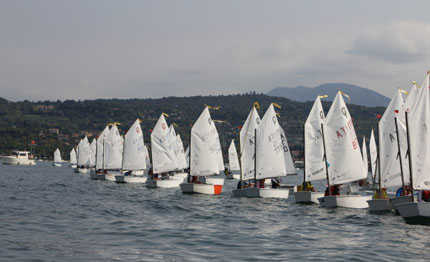 optimist terza edizione bardolino del trofeo per unicef