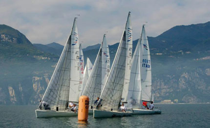 protagonist castelletto di brenzone la finale delle sailing series