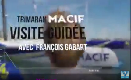 video maxi tri bordo di macif con fran 231 ois gabart