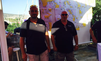 parte domani la bodrum cup con il caicco italiano santa lucia