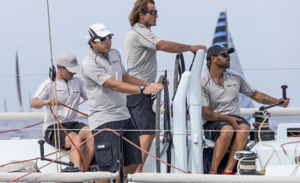 mascalzone latino per secondi addio alla leadership tra gli irc alla middle sea race