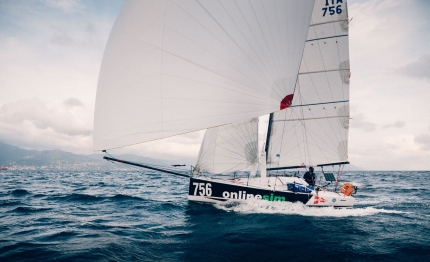 alberto bona onlinesim meno due alla seconda tappa della mini transat
