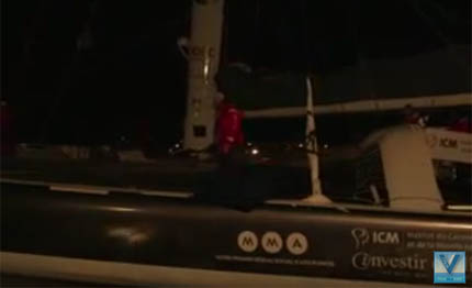 video idec partenza nella notte per il trofeo jules verne