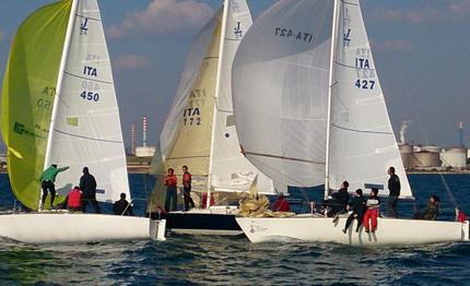 five for fighting al comando del campionato invernale j24 citta di taranto