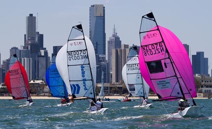melbourne prima giornata di regate dei para world sailing championship