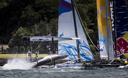 extreme 40 capriole in acqua per lino sonego team italia