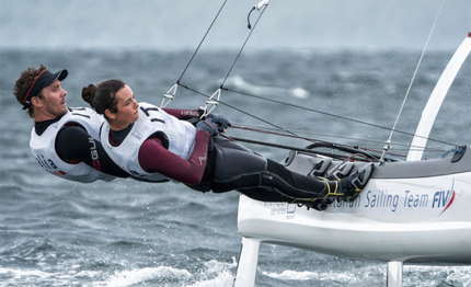 nacra 17 bissaro sicouri protagonisti rio