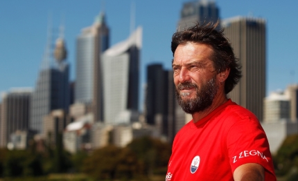 maserati giovanni soldini sempre in quarta posizione ripartiti dopo la piatta