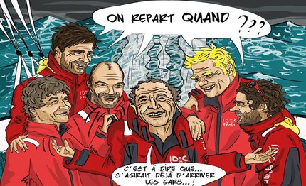 trofeo jules verne idec arriva stasera brest