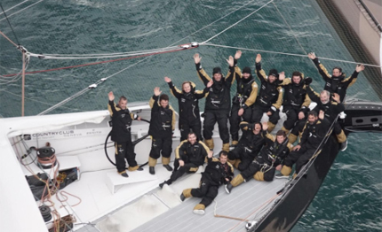 trofeo jules verne spindrift taglia il traguardo