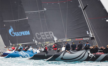 rc44 in regata per la bermuda cup video