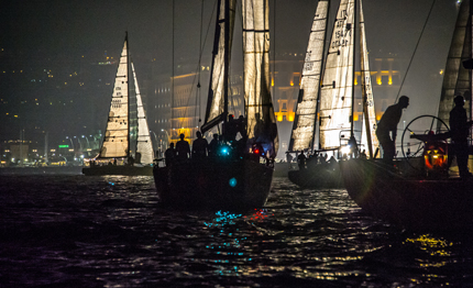 le calde notti della regata dei tre golfi