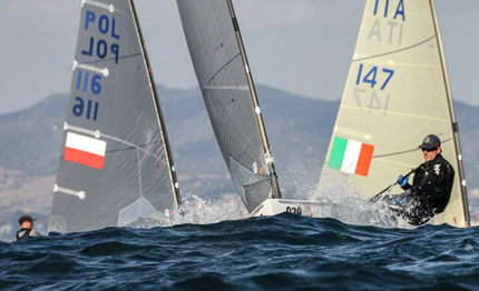 terza giornata di regate al campionato europeo finn