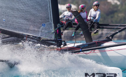 victory for team magenta 32 in bermuda