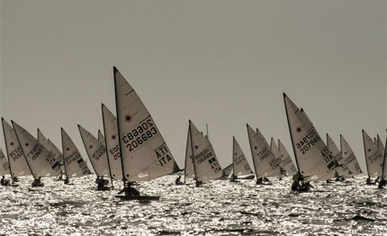 genova in acqua nel week end 340 laser per italia cup