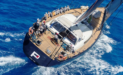 perini navi sul podio della st barths bucket 2016
