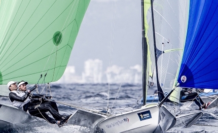 campionati europei open 49er 49er fx la quarta giornata