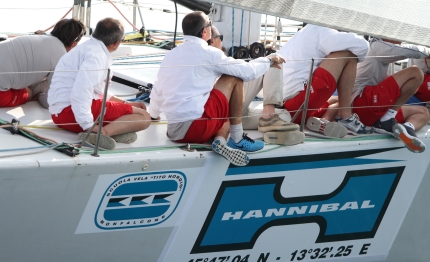 la scuola vela tito nordio dello yacht club hannibal di monfalcone compie cinquant anni