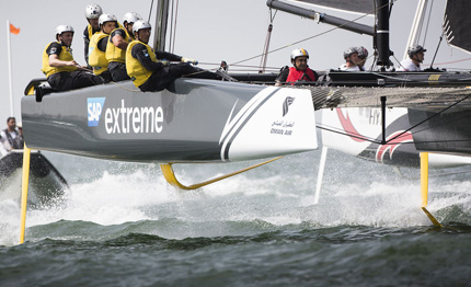 extreme sailing series tutto 232 pronto per 8217 act di qingdao