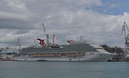 fincantieri consegnata monfalcone la carnival vista