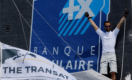 flash transat bakerly armel le cl 233 ac primo monoscafo al traguardo